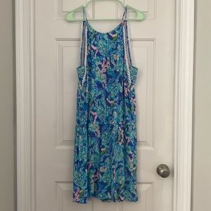 LP romper : turtle print